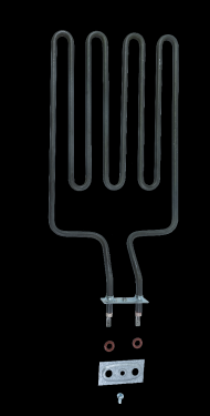 Topné těleso, spirála pro saunová kamna D36, 1800W/230V CZSN-160L