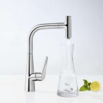 HANSGROHE - Talis Select M51 Dřezová baterie M5115-H300 s výsuvnou sprškou, sBOX, chrom 73853000