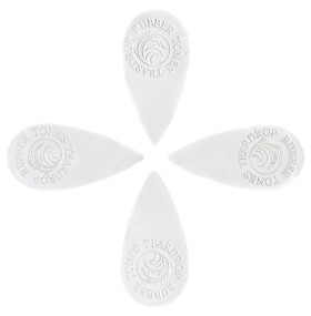 Timber Tones Rubber Tones Teardrop White Silicon 4-Pack