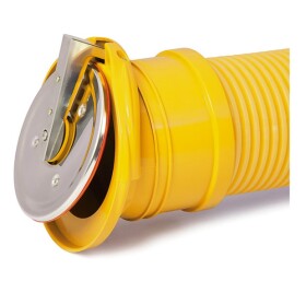 MIDAS Drenážní klapka koncová nerezová pro 72-100 mm - DOPRODEJ