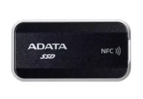 ADATA Urban Tapsafe 1TB černá / SSD / Externí / NFC zámek / čtení: 1900MBps / zápis: 1900MBps / USB 3.2 Gen2x2 (SURB-TAP-1000GCCBK)