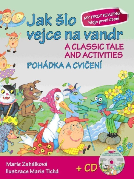 Jak šlo vejce na vandr - Pohádka a cvičení + CD - Marie Zahálková