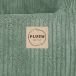 PLUSH NEST PLUSH NEST Dětské sedátko Manšestr Premium zelené