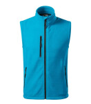 Exit fleece vesta unisex tyrkysová L