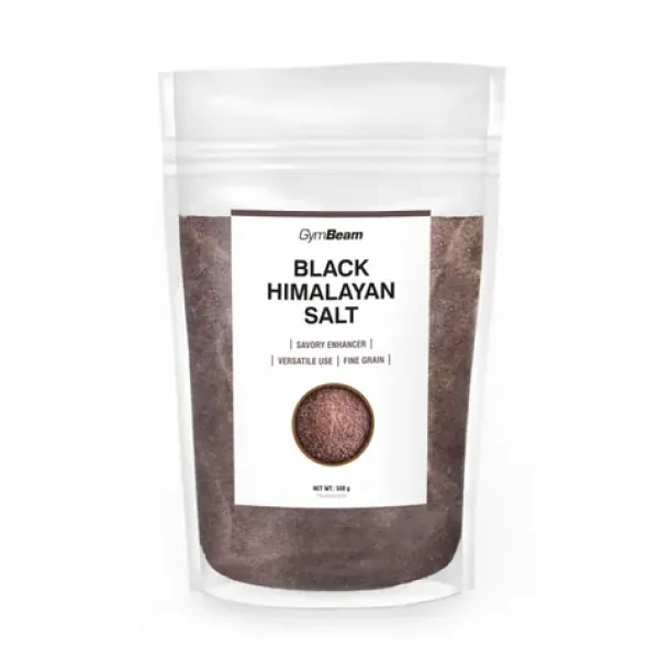 Černá himálajská sůl 500 g - jemná - GymBeam (500 g) (58366-1-500g)