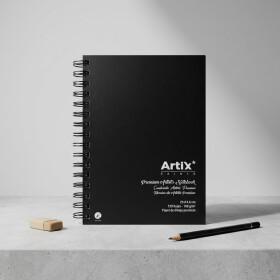 Artix Premium Artists Notebook A5 120 listů 100 g/m2 twin wire PB388