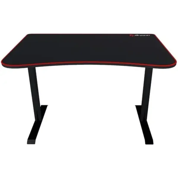 AROZZI ARENA FRATELLO / Hení stůl / černý s červeným okrajem / D:114cm / Š:78cm / V:72,5cm (ARENA-FRATELLO-BK)