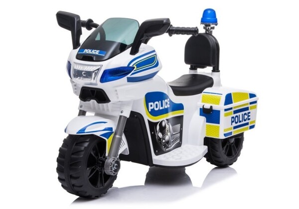 Mamido Policejní motorka - bílá