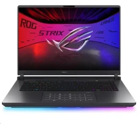 Asus ROG Strix G16 šedá / 16" WQXGA / Intel Core Ultra 9 275HX 2.7GHz / 32GB / 1TB SSD / RTX 5070 Laptop / W11H (G615LP-NEBULA016W)