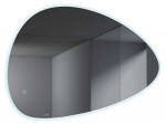 KLUDI - Luma Zrcadlo s LED osvětlením a vyhříváním, 100x69 cm, dotykový senzor 17SP0900