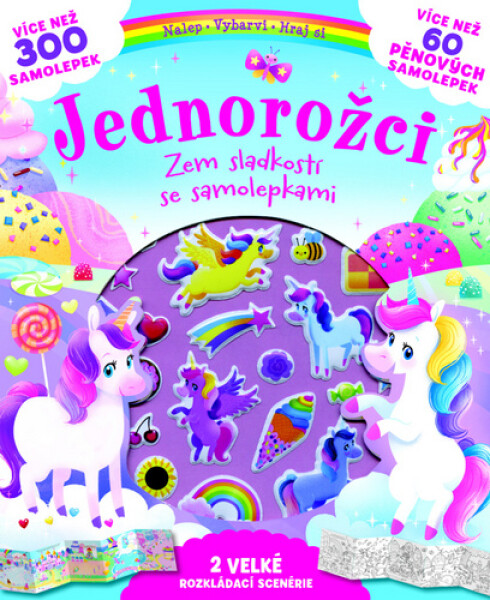 Jednorožci - Kouzelné samolepkové království