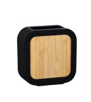 RIDDER - MAREN sklenka na postavení, černá/bambus 2023110