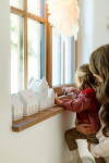 Räder Porcelánový svícen Gingerbread House, bílá barva, porcelán