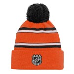 Outerstuff Dětská zimní čepice Philadelphia Flyers Wordmark Cuffed Pom