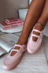 Sportovní dámské baleríny růžové - Farvessa 40