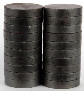 Magnety kulaté 25 mm/20ks - černé