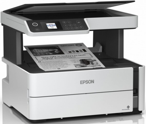 EPSON EcoTank M2170 / Černobílá inkoustová multifunkce / A4 / 1200x2400 / 39ppm / USB / Wi-Fi / LAN (C11CH43402)