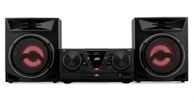 JVC MX-E325B-DAB černá / Mikrosystém / 100 W RMS / DAB+/FM tuner / Bluetooth 5.3 / CD přehrávač (MX-E325B-DAB)