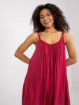 Dámské šaty-TW-SK-BI-81541.31-vínové