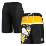 Pánské plavky Pittsburgh Penguins Starter Black Sea Wind Swim Trunks Velikost: