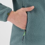 KARPOS M Moiazza Retro Hoodie Fleece, North Atlantic/Forest velikost: L