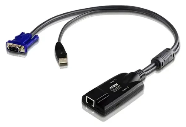 Aten USB 2.0 Virtual Media / KVM adaptér / VGA / USB / RJ-45 (KA7175-AX)