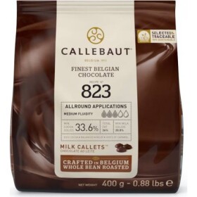 Čokoláda mléčná 33,6% Callebaut