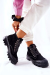 Leather Trapper Boots Big Star II274363 Black 37