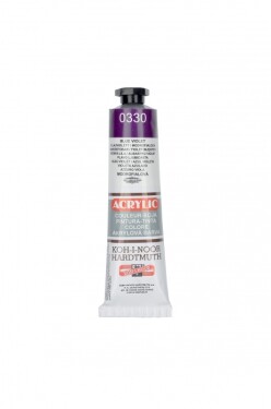 Akrylová barva Koh-i-Noor 40 ml - modrofialová 0330