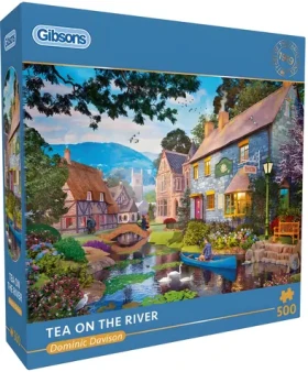GIBSONS Puzzle Čaj na řece