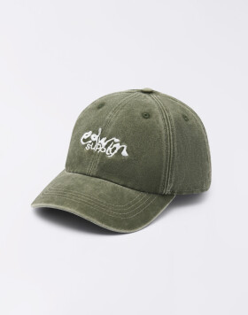 Edwin Soft Washed 6 Panel Cap Mediterranea stone washed