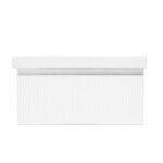 Koupelnová skříňka s umyvadlem SAT Evolution 78x30x44,8 cm bílá mat SATEVO80WMU1 SATEVO80WMU1