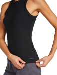 Dámské merino tílko ICEBREAKER Wmns Rib Lotus Tank, Black velikost: L