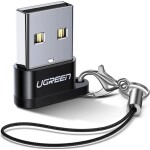 Ugreen Adaptér USB-A (M) - USB-C (F) černá / Bluetooth (50568)