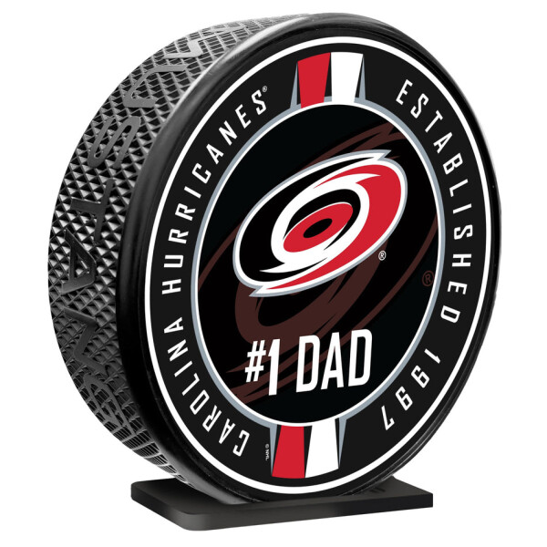 Mustang Puk Carolina Hurricanes NHL 8' Mega puck - #1 Dad Ribbon