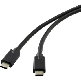 MicroConnect USB-C 3.2 Gen2x2 černá / Kabel / USB-C (M) - USB-C (M) / 1 m / 20 Gbit/s (DOCKUSB3.2CC1)