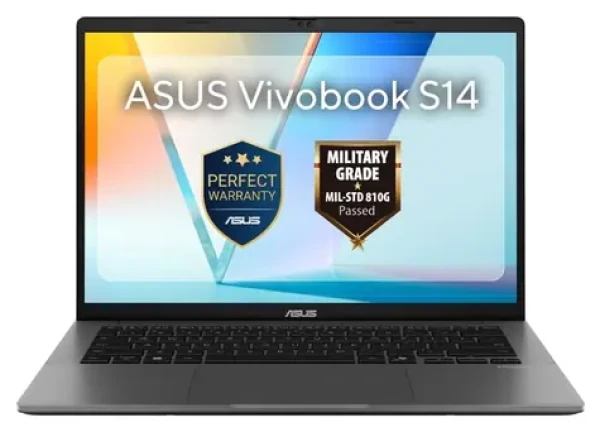 Asus Vivobook S14 S3407VA šedá / Notebook / 14" WUXGA IPS / Intel Core 5 210H / 16GB / 512GB SSD / Intel UHD / W11H (90NB1682-M006H0)