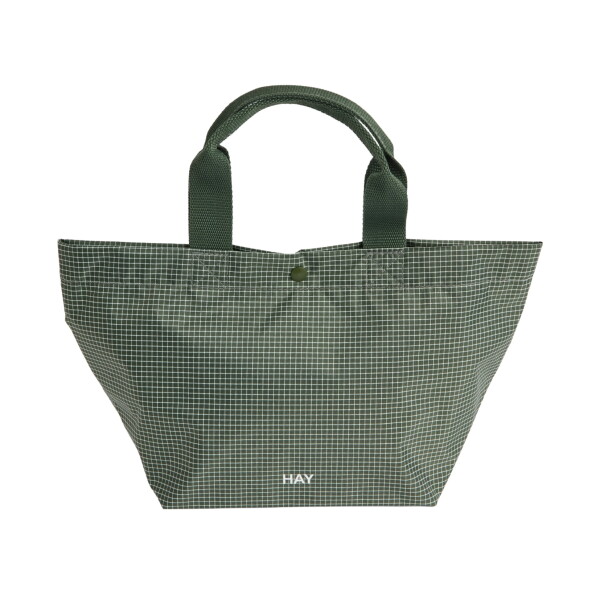HAY Taška Grid Everyday Mini Dark Green, zelená barva