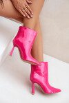 Lakovane Botky Na Špičce Vkládací Fuchsie Seliri 40