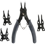 Knipex 26 26 200 T Půlkulaté kleště s břity VDE s připevňovacím okem 200mm / úzké ploché kleště /40° / délka čelistí:73m (26 26 200 T)