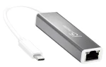 J5Create Adaptér USB-C na Gigabit Ethernet / Ethernetový adaptér / USB-C / RJ-45 / 1000 Mbit/s (JCE133G-N)