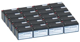 AVACOM AVA-RBP20-12120-KIT / Baterie pro UPS / Legrand Riello / VRLA / 20 ks (AVA-RBP20-12120-KIT)