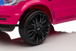 Mamido Elektrické autíčko Land Rapid Racer NEW PINKY růžový