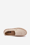 Dámské espadrilles na platformě s pletením Lee Cooper LCW-26-31-4332 béžové 38