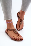 Dámské ploché sandály Ipanema Class Blow Up Sandal Fem Brown Velikost: