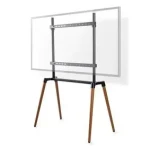 Nedis Podlahový TV Stojan / 60 - 75 " / Maximální podporovaná hmotnost obrazovky: 40 kg (TVSM7250BK)