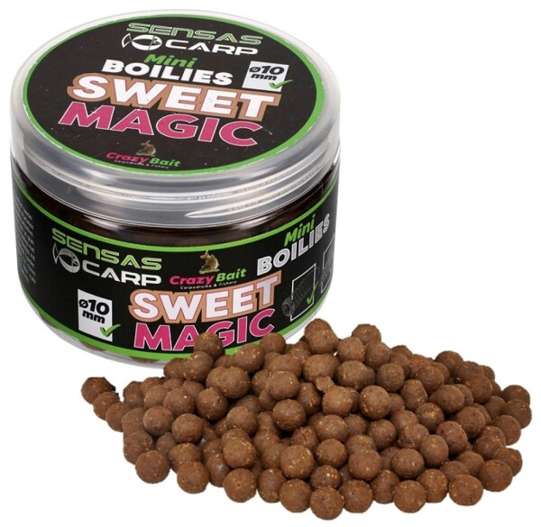 Sensas Mini Boilies Crazy 80g - Sweet Magic,Sensas Mini Boilies Crazy 80g - Sweet Magic