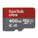 SanDisk Ultra microSDXC 400GB + adaptér / Class 10 / UHS-I / U3 / A1 / čtení: až 120MBs (SDSQUA4-400G-GN6MA)