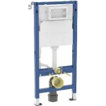 GEBERIT DuofixBasic s matným tlačítkem DELTA21 + WC CERSANIT CITY NEW CLEANON + WC SEDÁTKO SLIM 458.103.00.2 21MA CI2