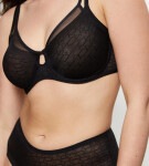 TRIUMPH SIGNATURE SHEER - Minimizer podprsenka pro hladký tvar Triumph BLACK 85C